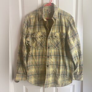 Duluth Men's Free Swingin' Wicking Flannel Shirt Size S